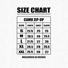 Load image into Gallery viewer, CAMO ZIP-UP (GRAY)
