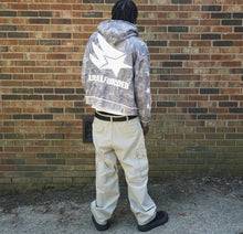 Load image into Gallery viewer, CAMO ZIP-UP (GRAY)
