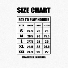 Load image into Gallery viewer, PAY TO PLAY HOODIE (LIGHT GRAY)

